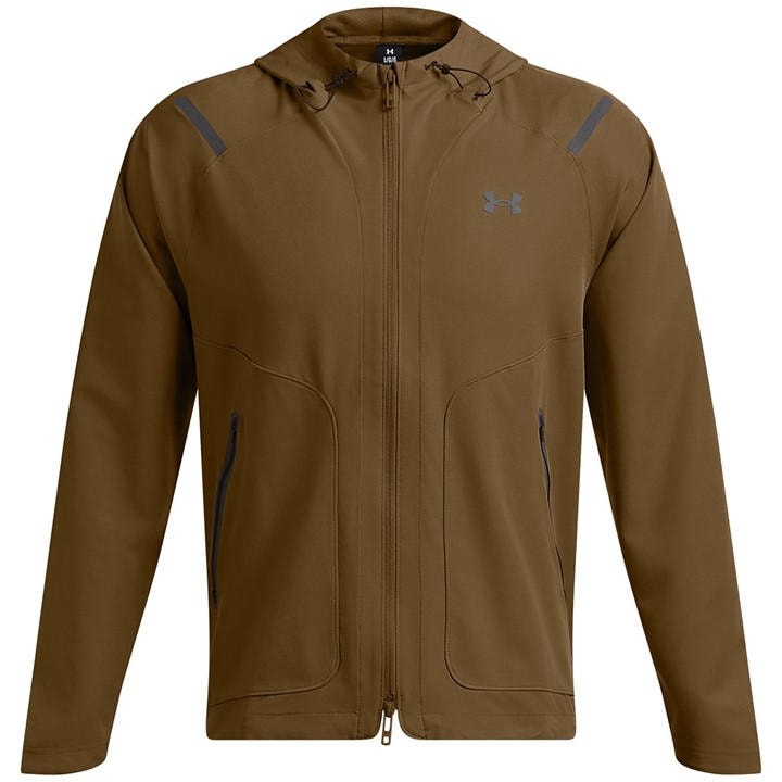 Under Armour Men's Brown Unstoppable Tracksuit Top in Size XL, Sports Direct