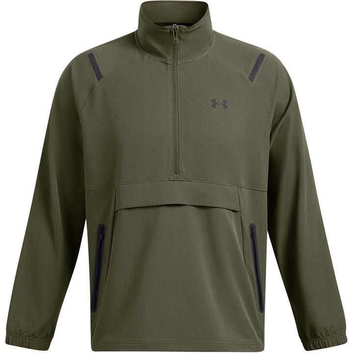 Under Armour Men's Green Unstoppable Anorak Tracksuit Top in Size L, Sports Direct