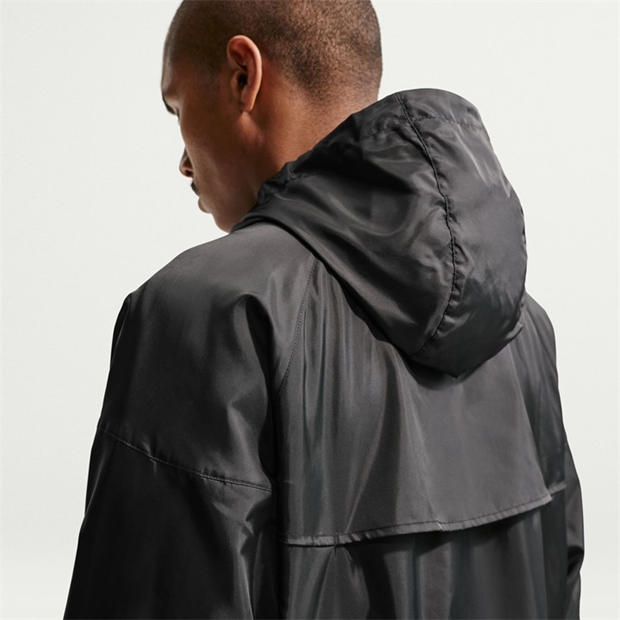 Black/White - Nike - Sportswear Windrunner Men's Hooded Jacket