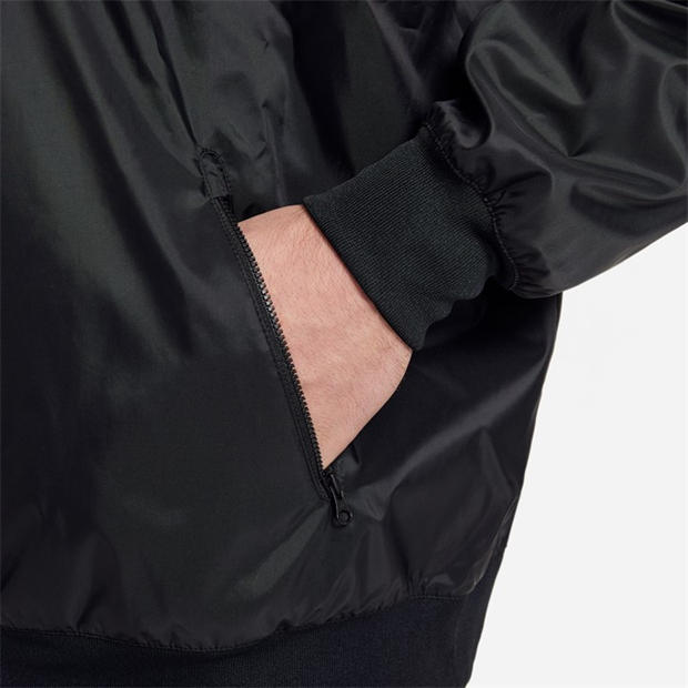 Black/White - Nike - Sportswear Windrunner Men's Hooded Jacket