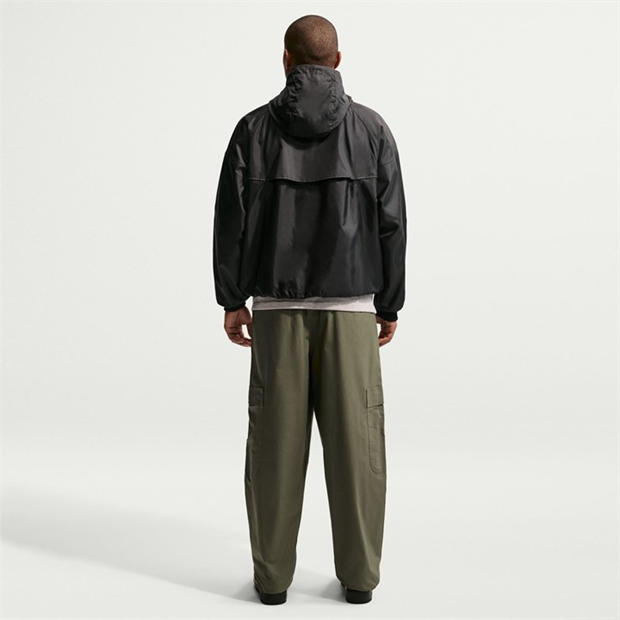 Black/White - Nike - Sportswear Windrunner Men's Hooded Jacket