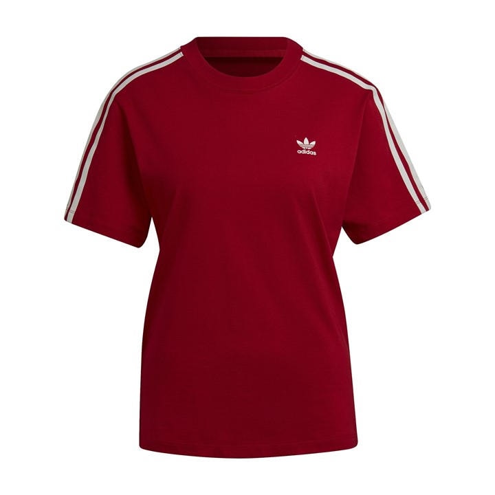 Adidas Originals Women's Red Adidas X Thebe Magugu T-Shirt in Size 6, Sports Direct
