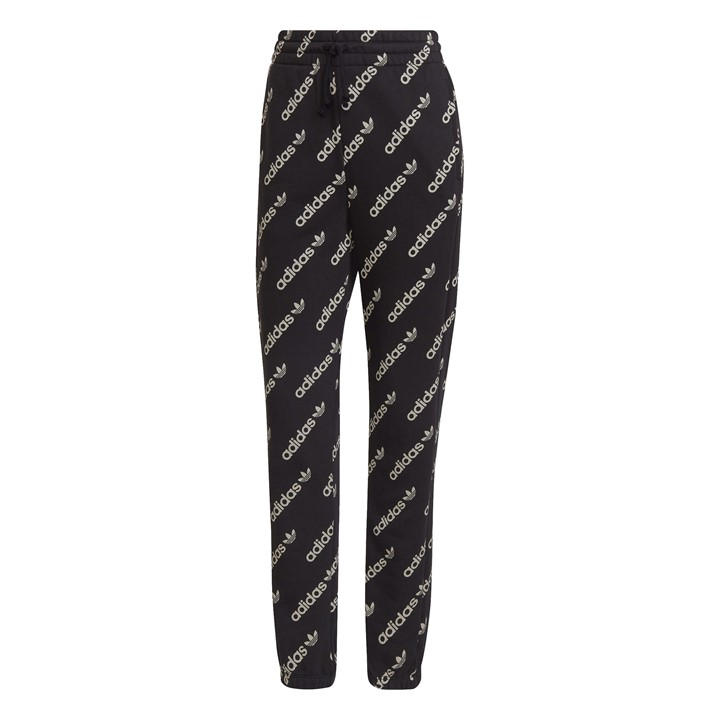 Adidas Originals Women's Black Closed Cuff Tracksuit Joggers in Size 6, Sports Direct