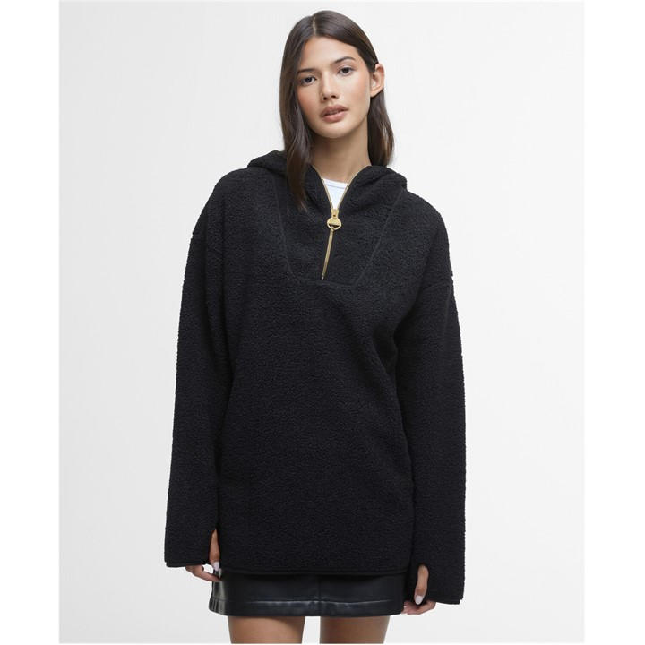 International  Women's  Boston Fleece, Football by Barbour  in Size 8, Sports Direct