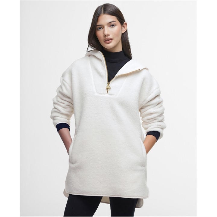 International  Women's  Boston Fleece, Football by Barbour  in Size 8, Sports Direct