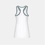 White - Slazenger - Kids' Racerback Tennis Dress