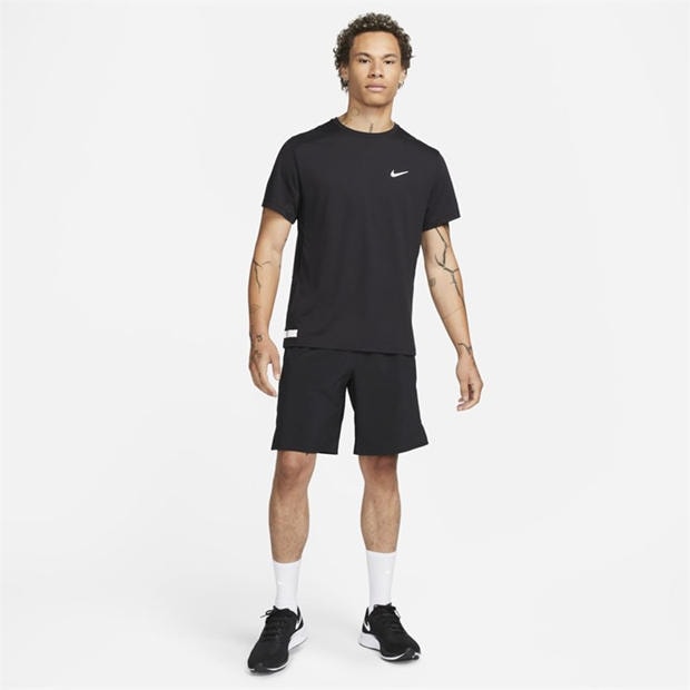 Black/Black/Bla - Nike - Unlimited Men's Dri-FIT 9 Unlined Versatile Shorts