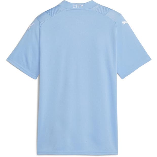 01 - Puma - MCFC Home Jersey Replica Jr