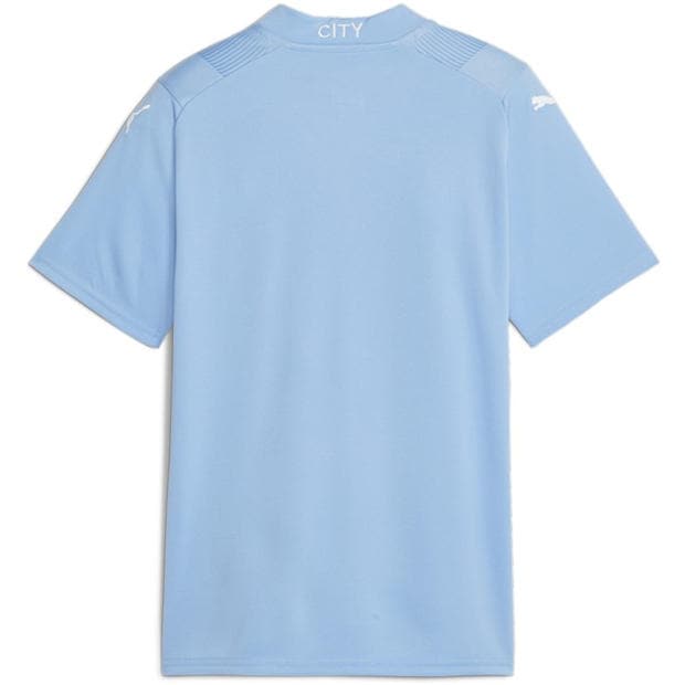 01 - Puma - MCFC Home Jersey Replica Jr