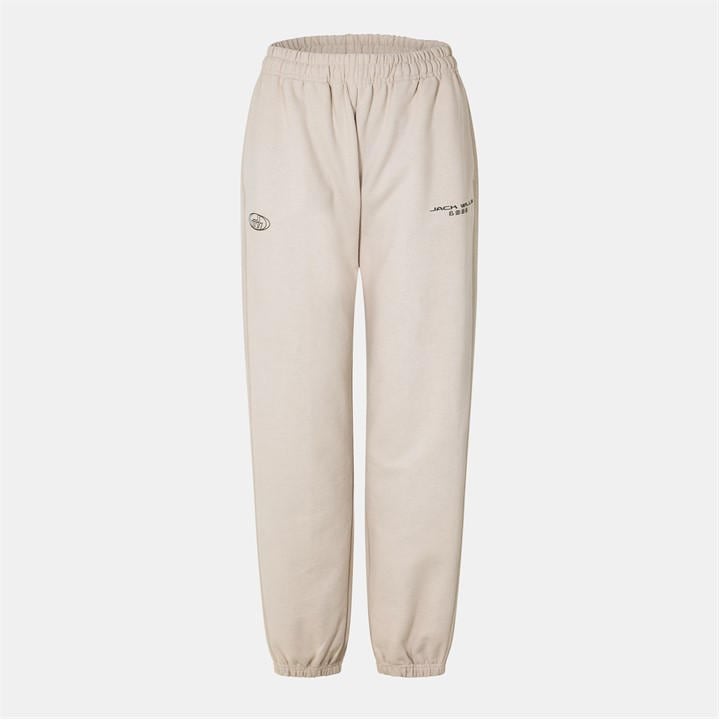 Jack Wills Women's Green Oversized Graphic Jogger in Size 6, Sports Direct