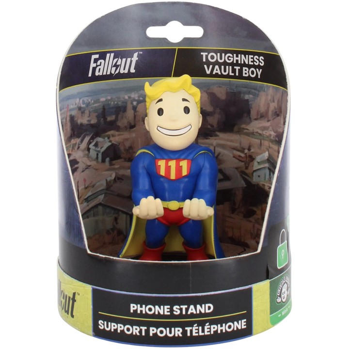Cable Guys Unisex Multi Fallout: Toughness Vault Boy Holdems Mini Phone Stand And Device Holder