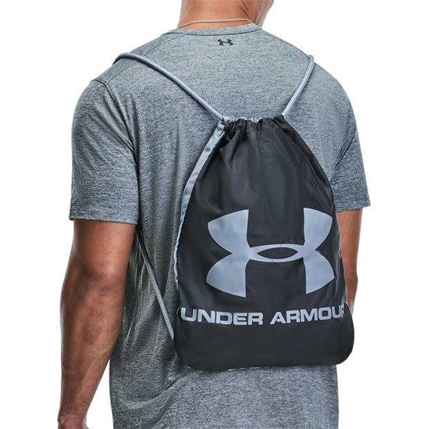 Black / Gray - Under Armour - Under Ozsee Gym Bag