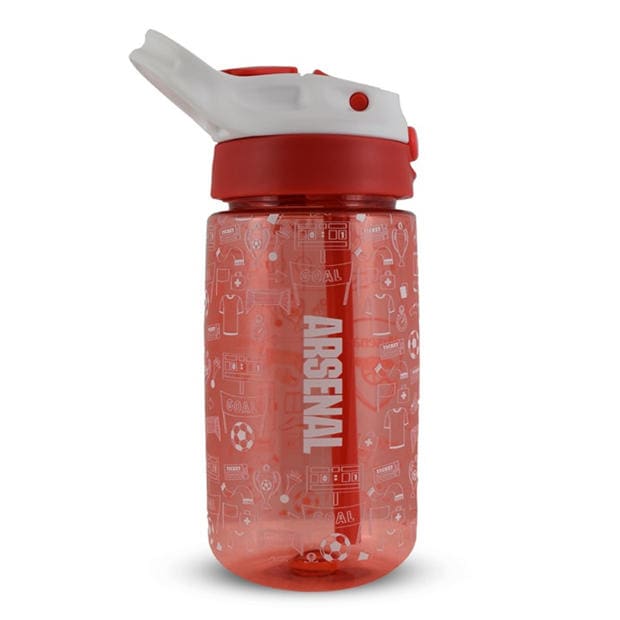 Arsenal - Team - Kids' 480ml Plastic Football Water Bottle