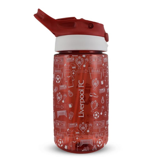 Liverpool - Team - Kids' 480ml Plastic Football Water Bottle