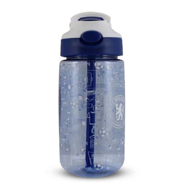 Chelsea - Team - Kids' 480ml Plastic Football Water Bottle