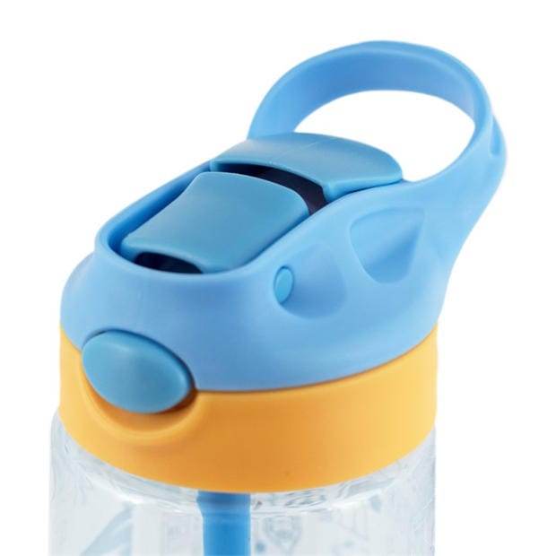 Manchester City - Team - Kids' 480ml Plastic Football Water Bottle