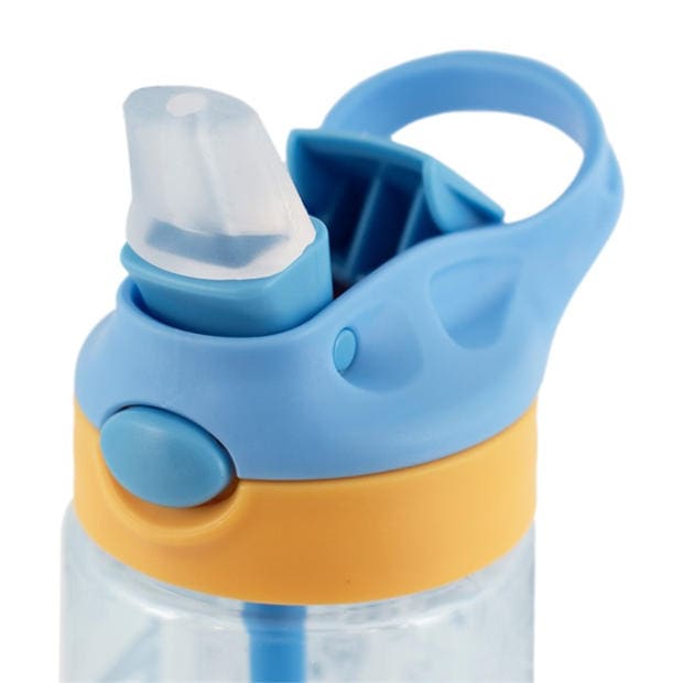 Manchester City - Team - Kids' 480ml Plastic Football Water Bottle