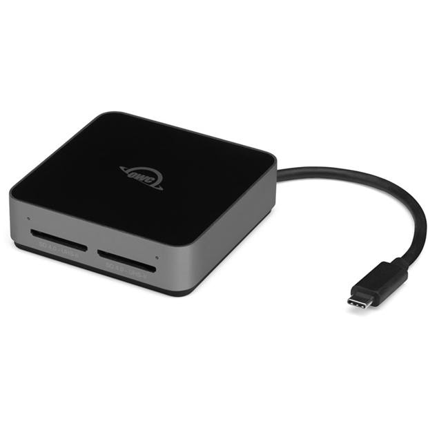Black - OWC - OWC Atlas Dual SD Card Reader