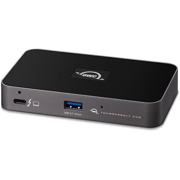 Black - OWC - OWC Thunderbolt Hub - 40Gb/s