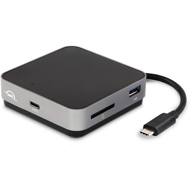 Black - OWC - OWC USB-C Travel Dock