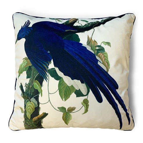 The Art Group - John James Velvet Animal Print Scatter Cushion