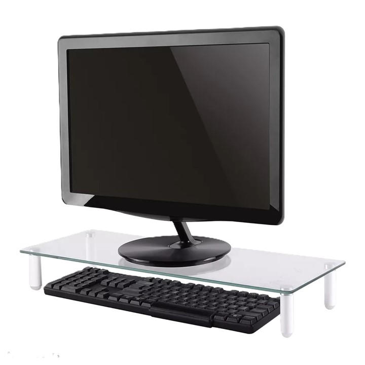 Neomounts Newstar Transparent Monitor Stand Clear Acrylic 25 Kg Load Capacity 8 - Image 6