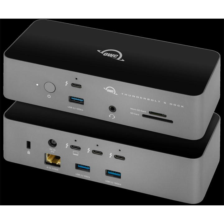Photos - Other Components OWC Thunderbolt 5 Dock - Black 