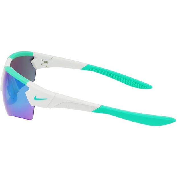 Mt Silver/Grn M - Nike - Cloak Duo Wrap Sunglasses