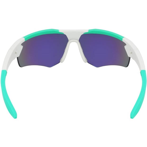 Mt Silver/Grn M - Nike - Cloak Duo Wrap Sunglasses