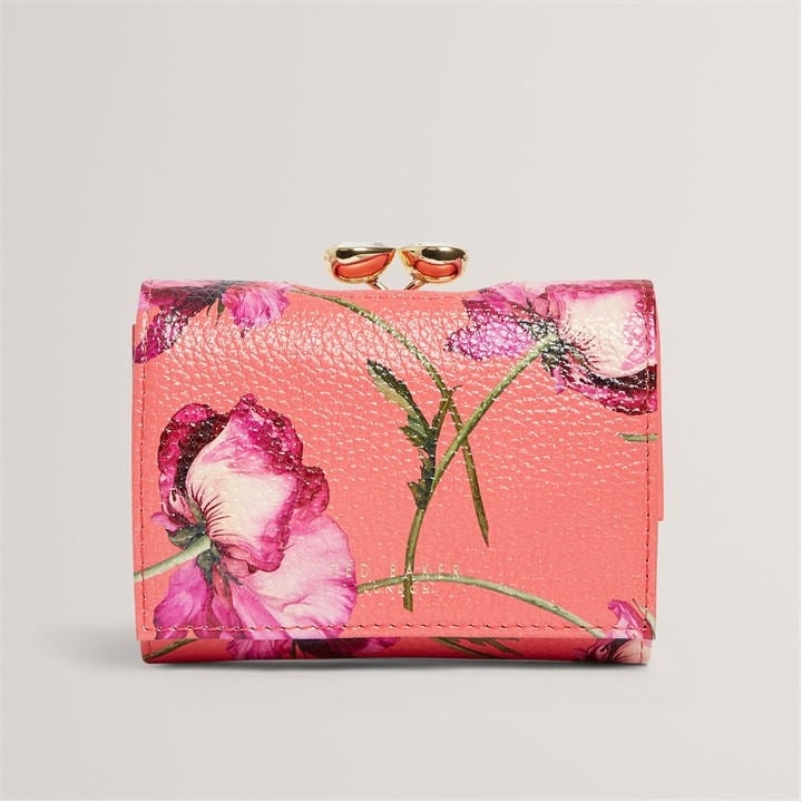 Ted Baker Women's Orange Small Crystal Top Bobble Purse, Sports Direct