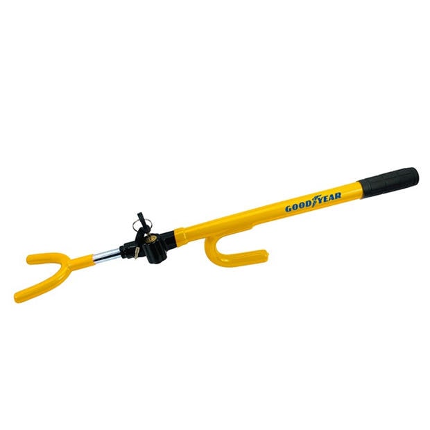 Yellow/Black - Goodyear - Goodyear Steering Wheel lock