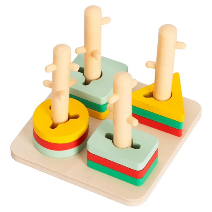 Tooky Toy  Kids  Geometric Block Sorter, Sports Direct