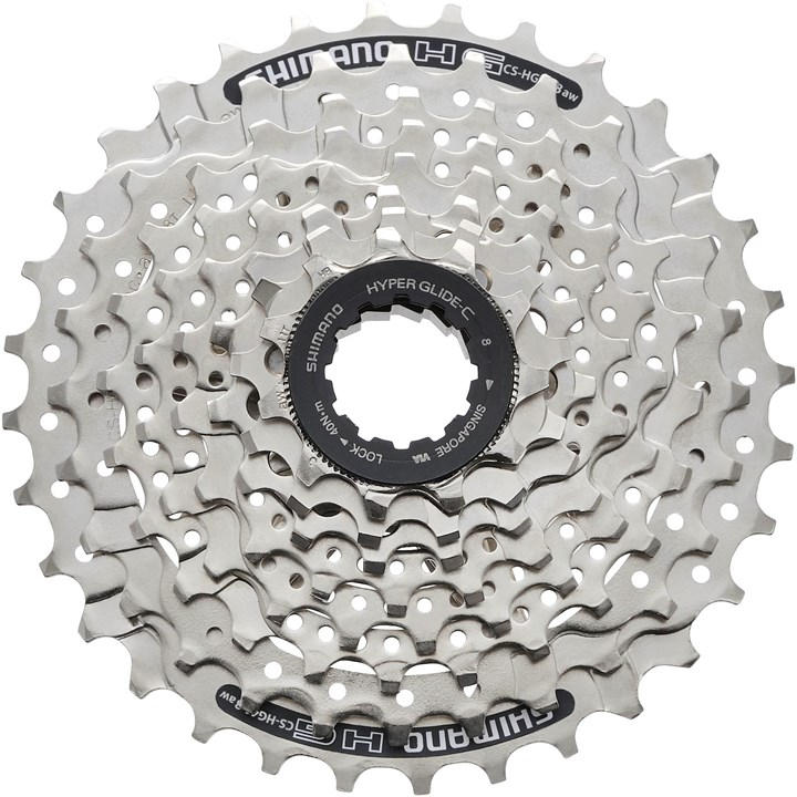 Shimano  Silver Acera Cs-Hg41 8-Speed Cassette 11 - 32T, Sports Direct