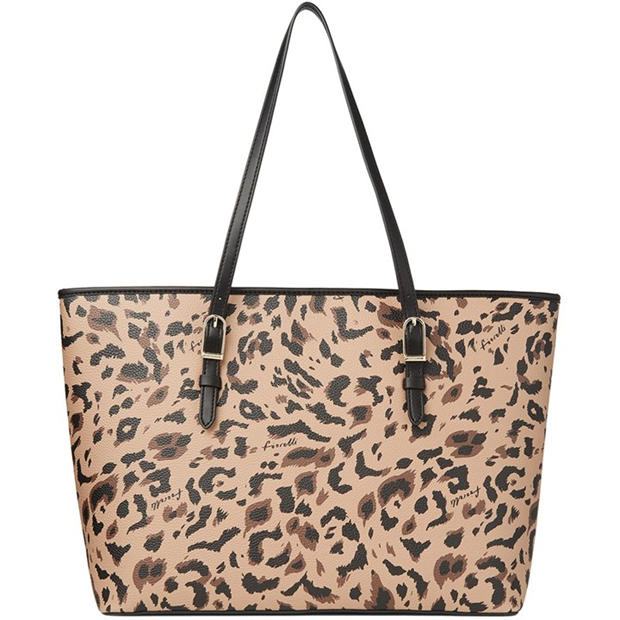 LEOPARD PRINT - Fiorelli - Women's Etta Tote Bag