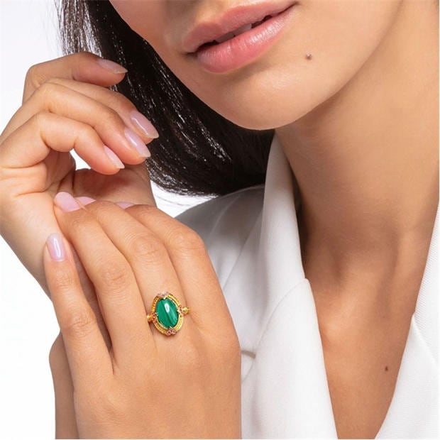 Gold - Thomas Sabo - Stone Band Ring