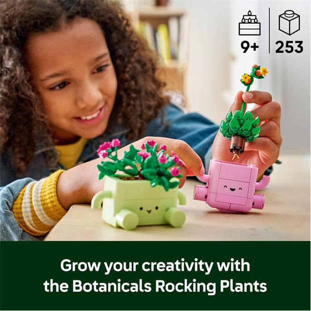 Rocking Plants - LEGO - Botanicals Rocking Plants Artificial Flowers Set 11506