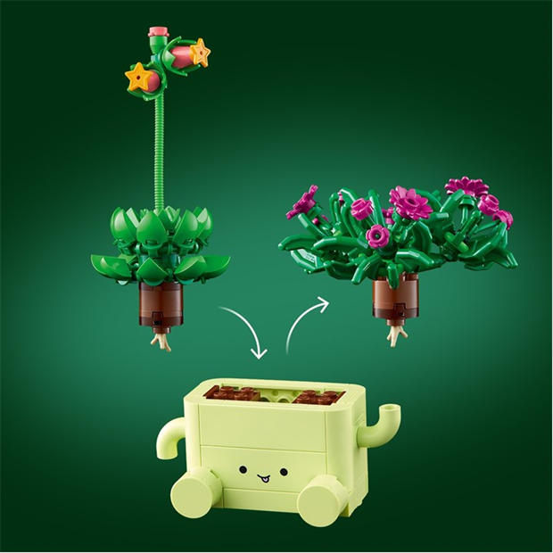 Rocking Plants - LEGO - Botanicals Rocking Plants Artificial Flowers Set 11506