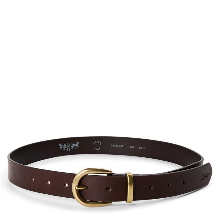 Levis Women's Brown Phoebe Belt Caviar in Size 90, Sports Direct