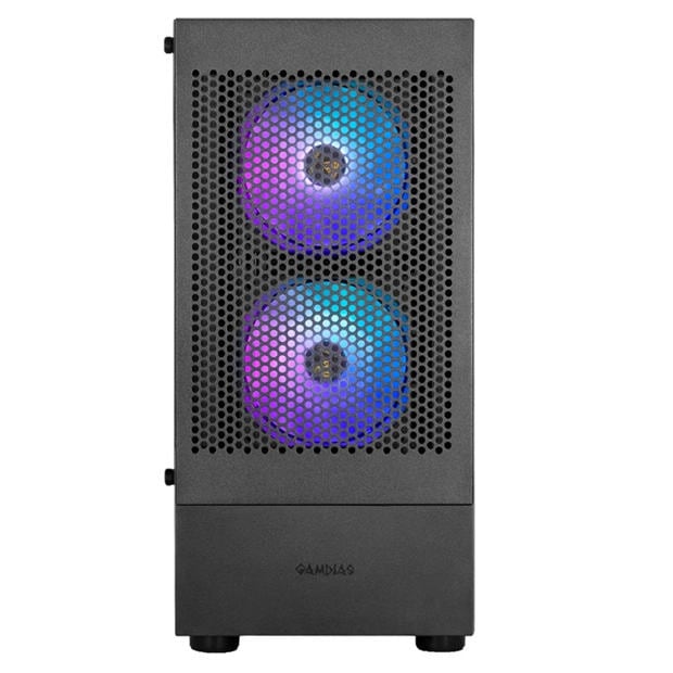 Black - Entity - Entity Excalibur Core Gaming PC Bundle - AMD Ryzen 5 5500GT 16GB 512GB SSD - Black