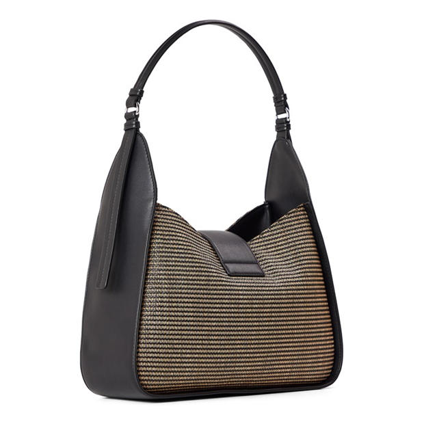 Natural/Black - DKNY - DKNY Bertie Hobo Ld99