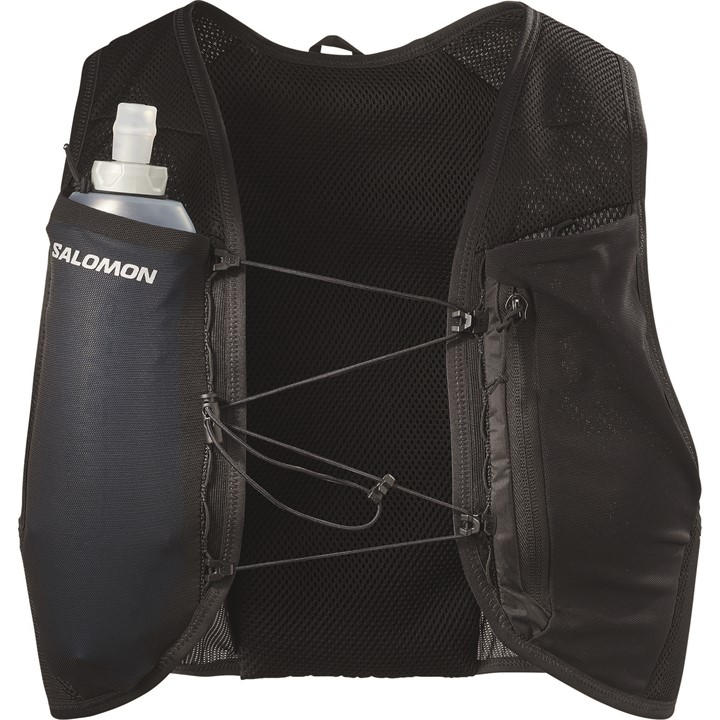 Salomon  Black Hydra Access 4L Running Vest in Size S, Sports Direct