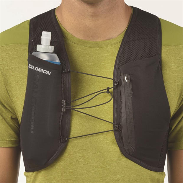 Black - Salomon - Hydra Access 4L Unisex Running Vest