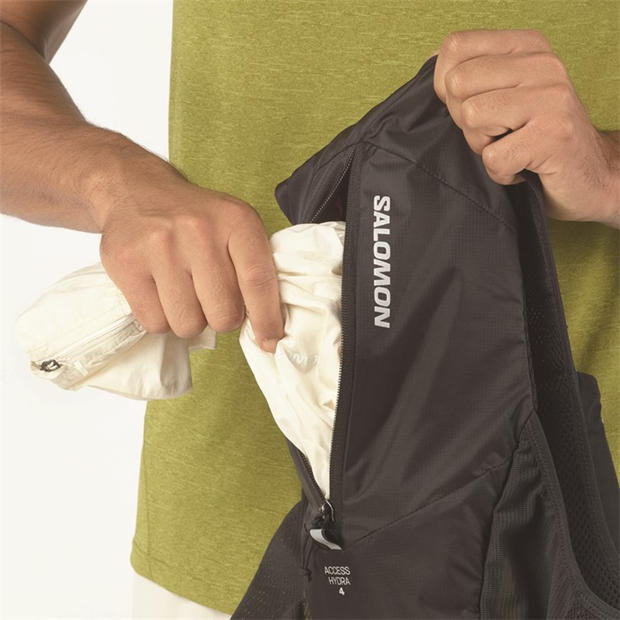 Black - Salomon - Hydra Access 4L Unisex Running Vest