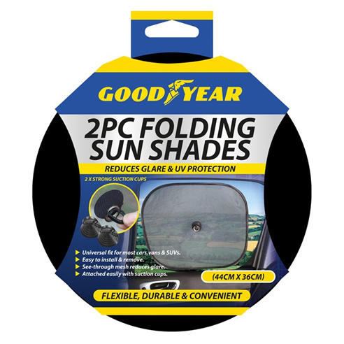 Goodyear - Goodyear 2 piece Folding Sun Shade