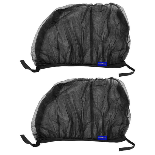 Black - Goodyear - Goodyear 2 Piece Car Rear Window Socks