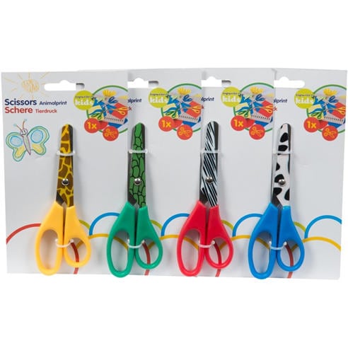 Edco - TOPWRITE Animal Print Scissors  13cm