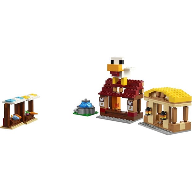 Да се определи - LEGO - Minecraft 21273 The Ghast Balloon Village Attack