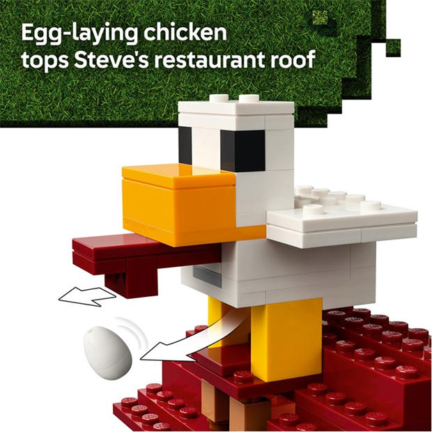 Да се определи - LEGO - Minecraft 21273 The Ghast Balloon Village Attack