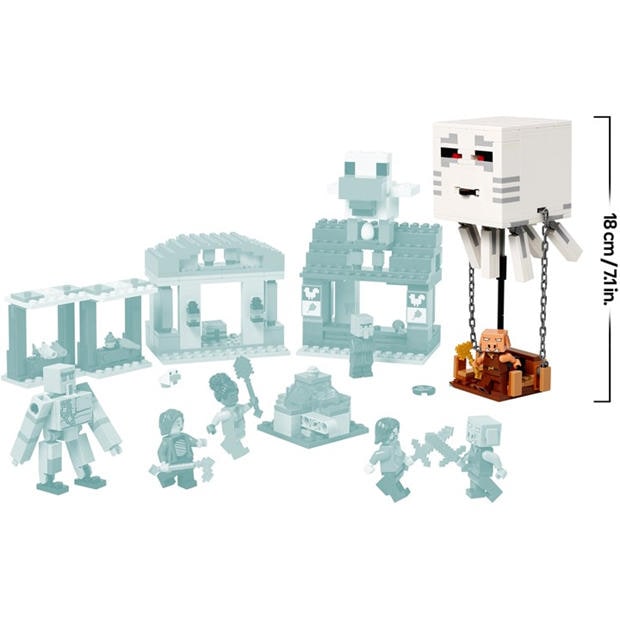 Да се определи - LEGO - Minecraft 21273 The Ghast Balloon Village Attack