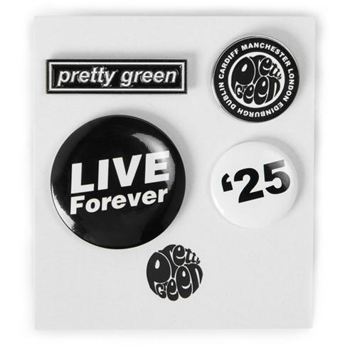 Pretty Green - Men's PG LF Pack Badges